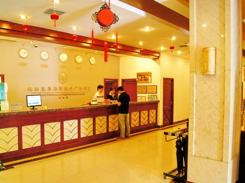 Greentree Inn Henan Luoyang Peony Square Business Hotel Kültér fotó